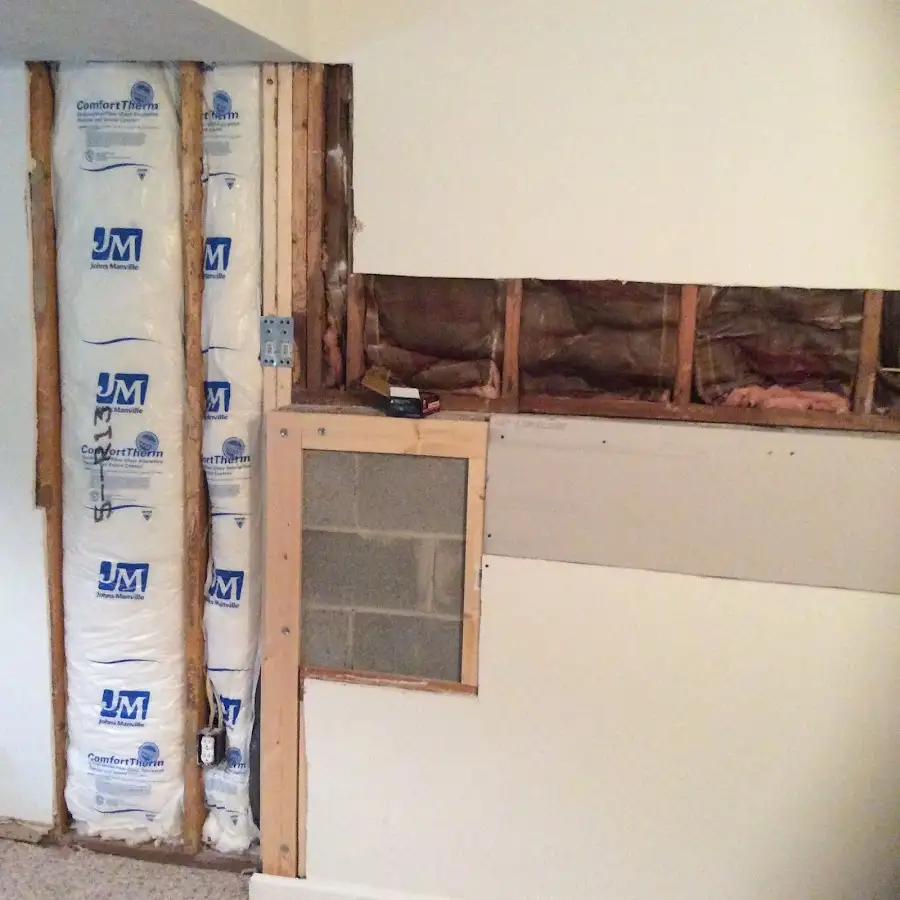 Wall insulation replacement during Odor Removal & Deodorization in Putnam